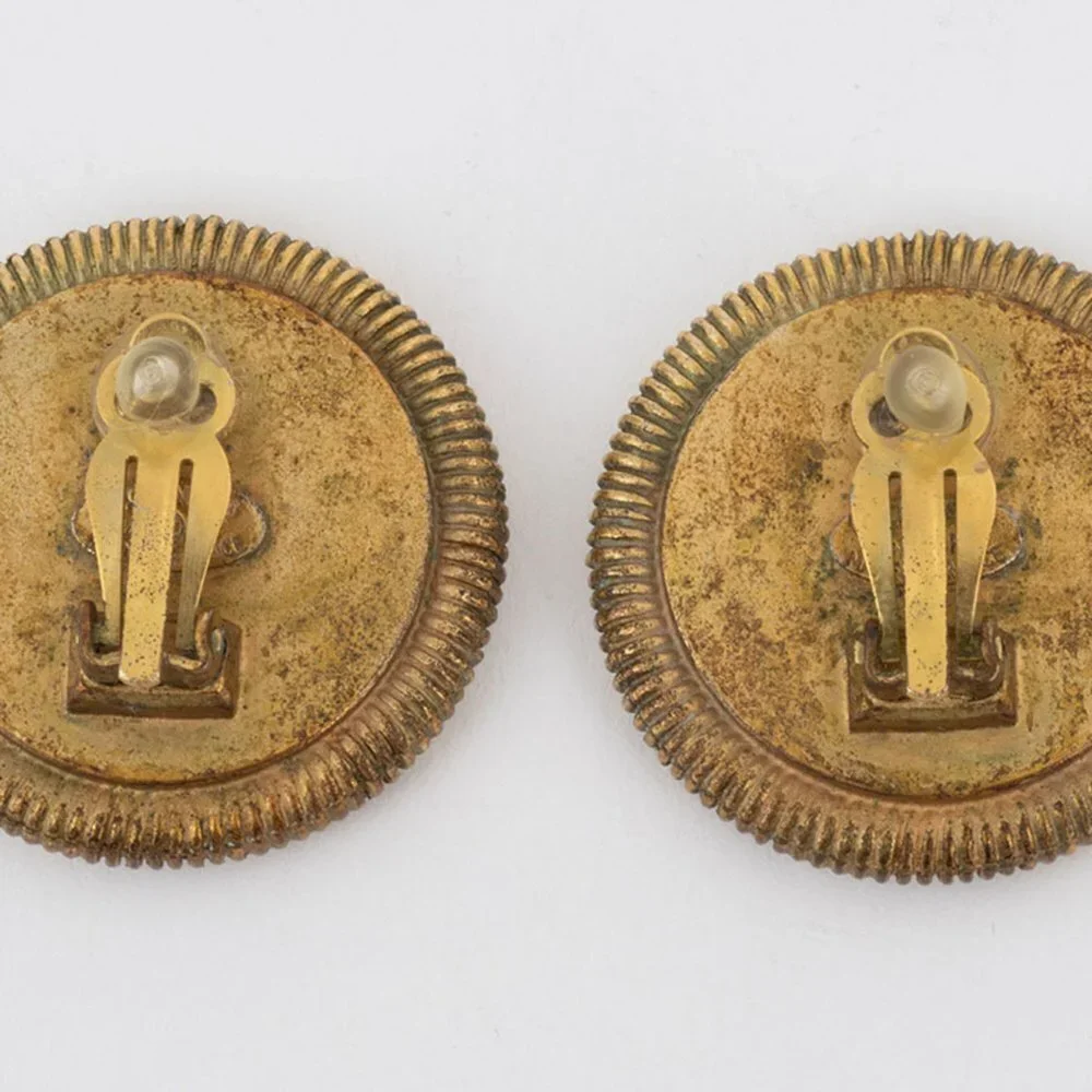 CHANEL Gold Earrings